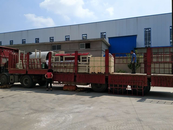 Shipping of Automatic Gypsum Cornice Making Machine