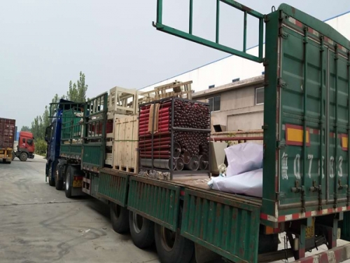 Shipping of Automatic Gypsum Cornice Making Machine