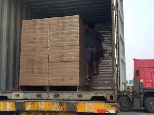 Shipping of PVC Gypsum Ceiling board