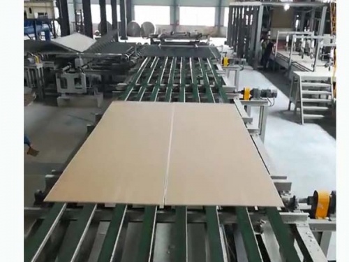 Plasterboard production equipment